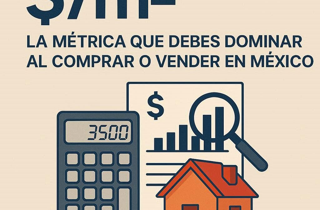 Precio por Metro Cuadrado ($/m²): La Métrica que Debes Dominar al Comprar o Vender en México